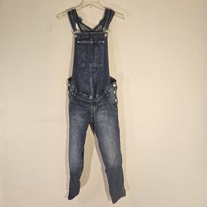 Classic Blue Denim Overalls - Women's Jeans